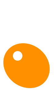 navidad bola naranja Creatividad y buen humor para desear Felices fiestas en las empresas
